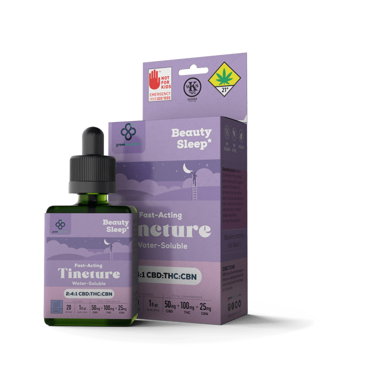 Green | Revolution Water Soluble Tincture Beauty Sleep 100mg T