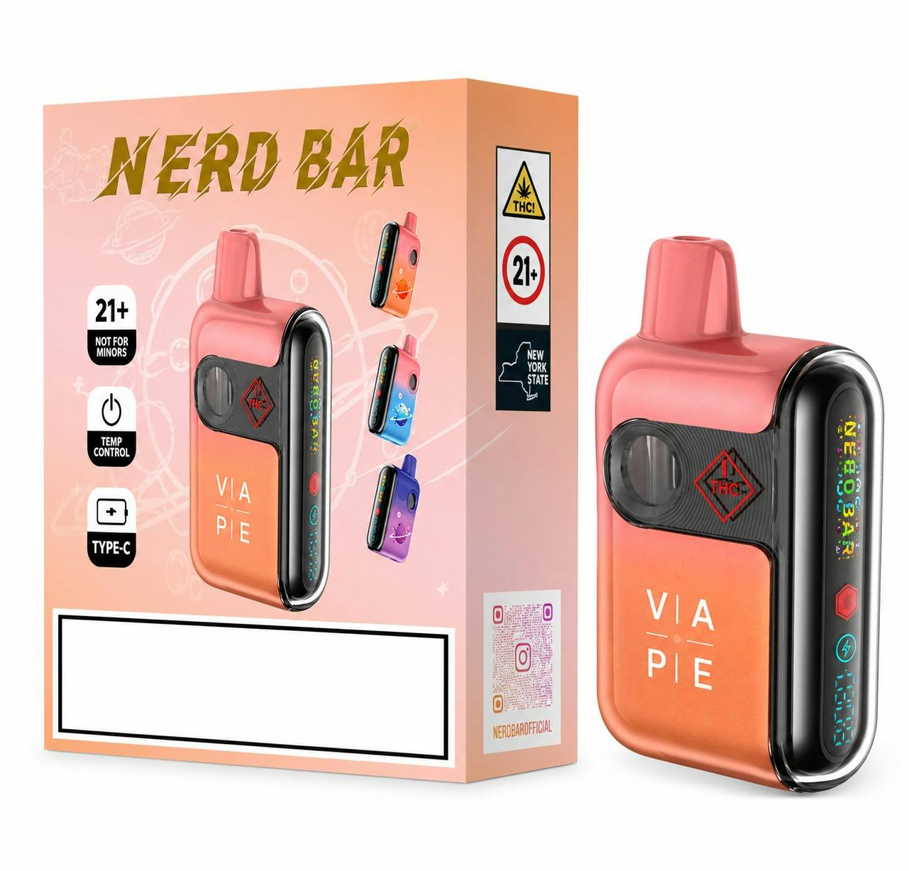 Nerd | Bar Aio Vape Orange Oasis Hybrid 2g