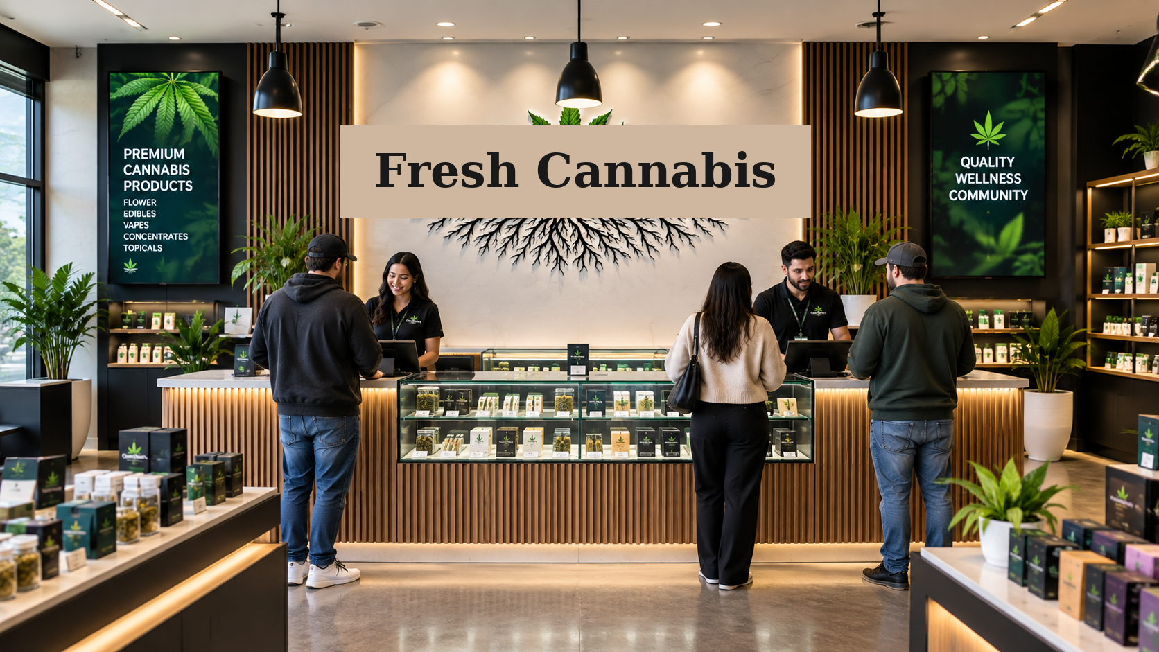 Fresh Cannabis delivery banner